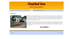 Desktop Screenshot of nestled-inn.com